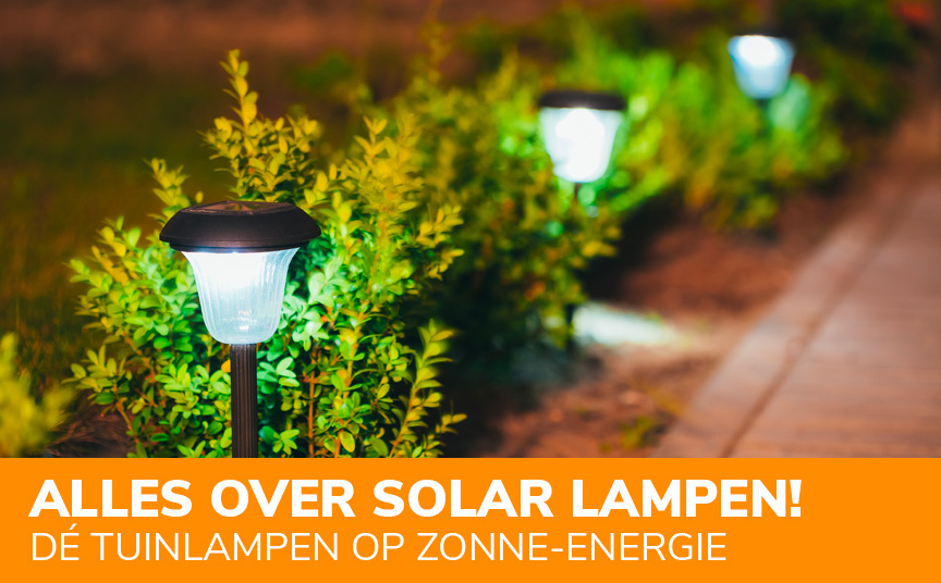 Alles over solar lampen: De tuinlampen op zonne-energie