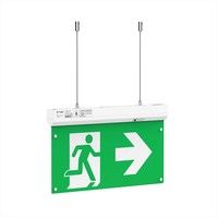 LED Noodverlichting met accu - 4 in 1 montagemogelijkheden - 6000K Lichtkleur - Incl. 4 pictogrammen met vluchtwegaanduiding - 30 meter zichtbaar