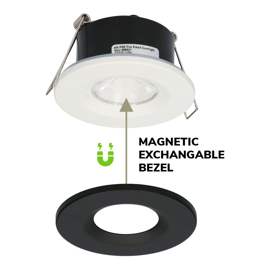 Paulmann LED-inbouwlamp Lanati Losse spot rond 84mm 30° Coin 6W 470lm