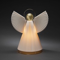 Kerstfiguur voor binnen - Engel - E14 fitting - 54 cm hoog - Kerstverlichting - Kerstdecoratie