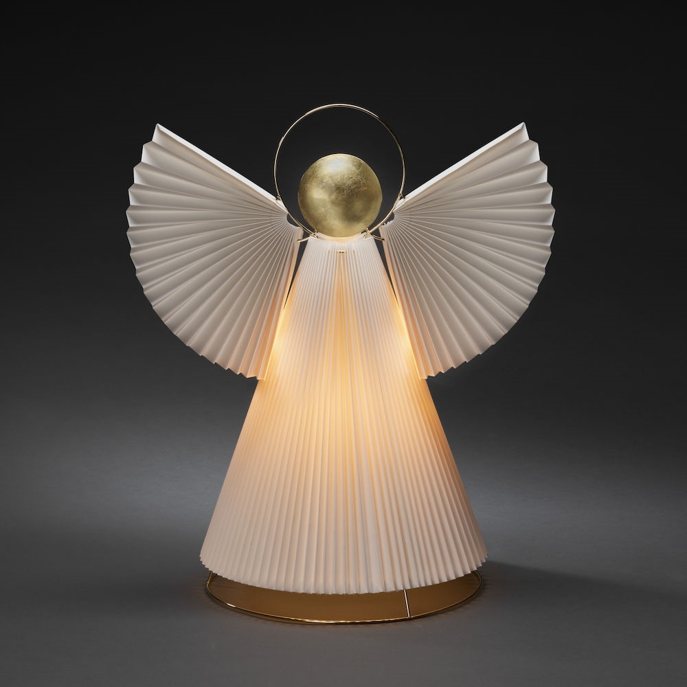 Konstsmide Kerstfiguur voor binnen - Engel - E14 fitting - 54 cm hoog