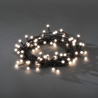 Außenlichterkette - 2700K Warmweiß - 80 LEDs - 6 Meter - Runde Glühbirnen - Weihnachtsbeleuchtung