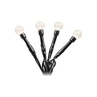 Outdoor light string - 2700K Warm white - 80 LEDs - 6 metres - Round bulbs - Christmas lights