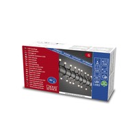 Außenlichterkette - 2700K Warmweiß - 80 LEDs - 6 Meter - Runde Glühbirnen - Weihnachtsbeleuchtung