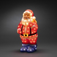 Kerstfiguur voor binnen en buiten - Kerstman - 104 LEDs - 55 cm hoog
