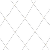 Lichtnet voor buiten - 96 LEDs - 3x3 meter - 2300K amberkleurig - IP44 waterdicht - kerstverlichting buiten - netverlichting
