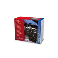Lichtnet voor buiten - 96 LEDs - 3x3 meter - 2300K amberkleurig - IP44 waterdicht - kerstverlichting buiten - netverlichting