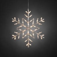 Kerstster voor binnen en buiten - warm wit - 42 LEDs - 60 x 60 cm