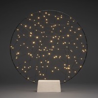 Kerstdecoratie - Ronde kerstdecoratie met 160 micro LED's - Kerstverlichting