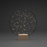 Kerstdecoratie - Ronde kerstdecoratie met 100 micro LED's - Kerstverlichting