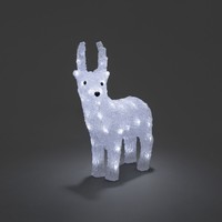 Verlicht Kerstfiguur voor buiten - Rendier - 32 LEDs - 38 cm hoog