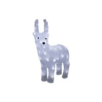 Verlicht Kerstfiguur voor buiten - Rendier - 32 LEDs - 38 cm hoog