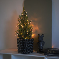 LED Clusterverlichting voor binnen - 2100K Amber - 400 LEDs – 8,8 meter – IP20 – Kerstverlichting – Incl. transformator