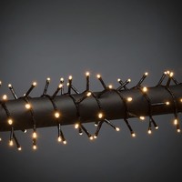 LED Clusterverlichting voor binnen - 2100K Amber - 400 LEDs – 8,8 meter – IP20 – Kerstverlichting – Incl. transformator
