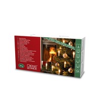 Kaarsverlichting voor binnen - 20 kaarsen - Warm wit - 13 meter - Kerstverlichting - Kerstboomverlichting