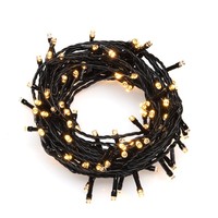 Weihnachtsbaumbeleuchtung Außenbereich - 500 LEDs - 2200K Extra warm weiß - 35 Meter - Weinachtslichter - Lichtschnur