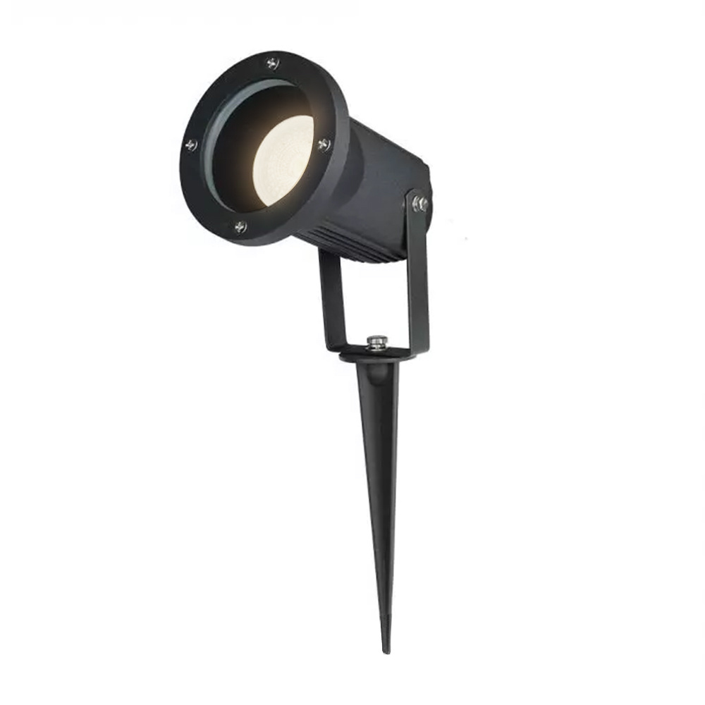 HOFTRONIC™ Prikspot aluminium zwart 5W 4000K IP44 spatwaterdicht 3 jaar garantie