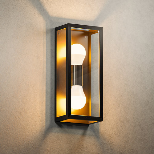 Led cabinet light with outlet twilight sensor