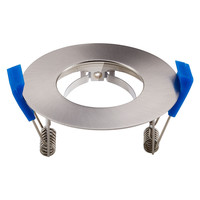 Bari LED inbouwspot armatuur RVS inclusief GU10 fitting IP65 waterdicht 2 jaar garantie