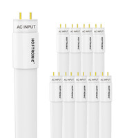 10x LED TL buis 60 cm 9 Watt 990lm 6000K incl. starter Flikkervrij T8 (G13)