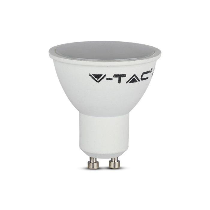 V-TAC GU10 LED lamp - 4.5 Watt - 400 Lumen - 6500K Daglicht wit - Vervangt 35 Watt Halogeen lamp - 1