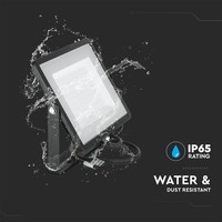 LED Floodlight - 100 watts - 8200 lumens - 6500K Daylight white - IP65 Waterproof - 5 years warranty