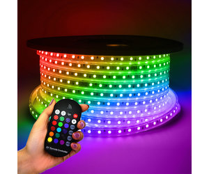 Dimmable LED Strip - 2m - RGB - 60 LEDs/m - IP65 - Plug & Play