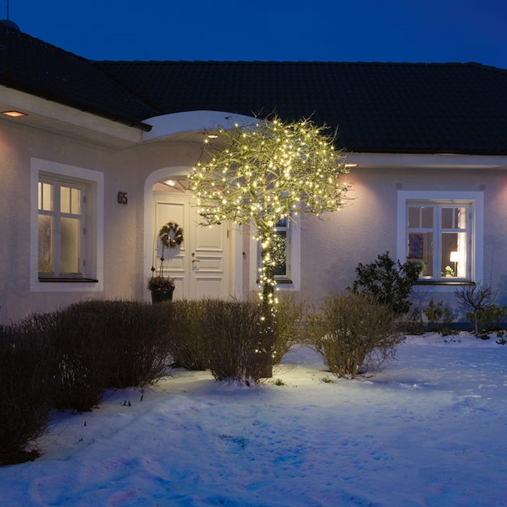 Konstsmide Lichtsnoer voor buiten - 2200K Extra warm wit - 40 micro LEDs - 6 meter - Kerstverlichtin