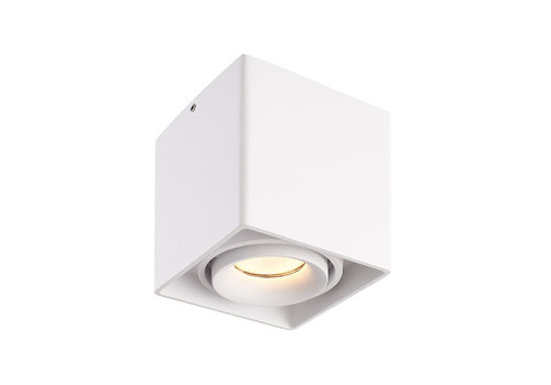 LED Plafondspot Zwart - Dimbaar - 3W - 2700K - Kantelbaar