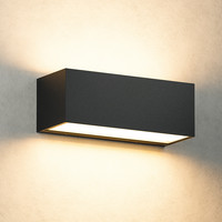 LED wall light Rivera XL 24 Watt 3000K IP54 black