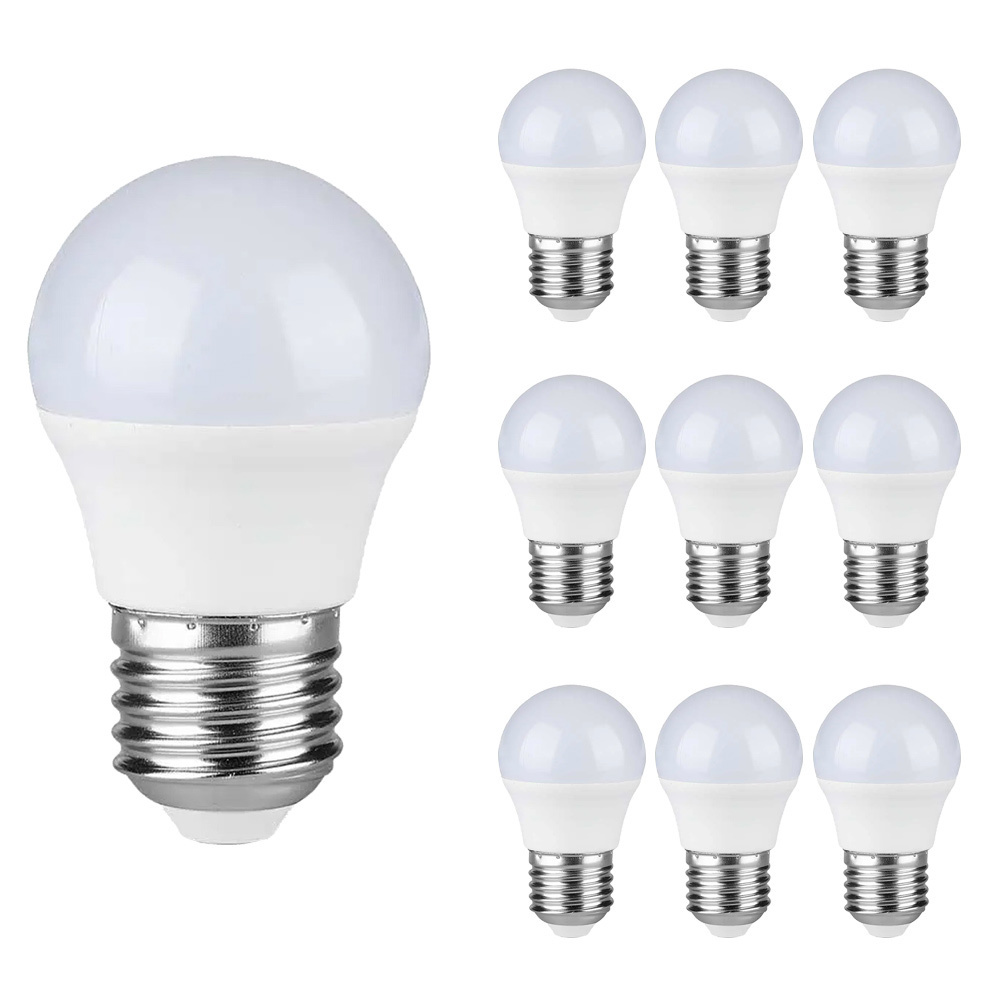 LED E27 Bulb 4.5 Watt 6500K Replaces 40 Watt G45