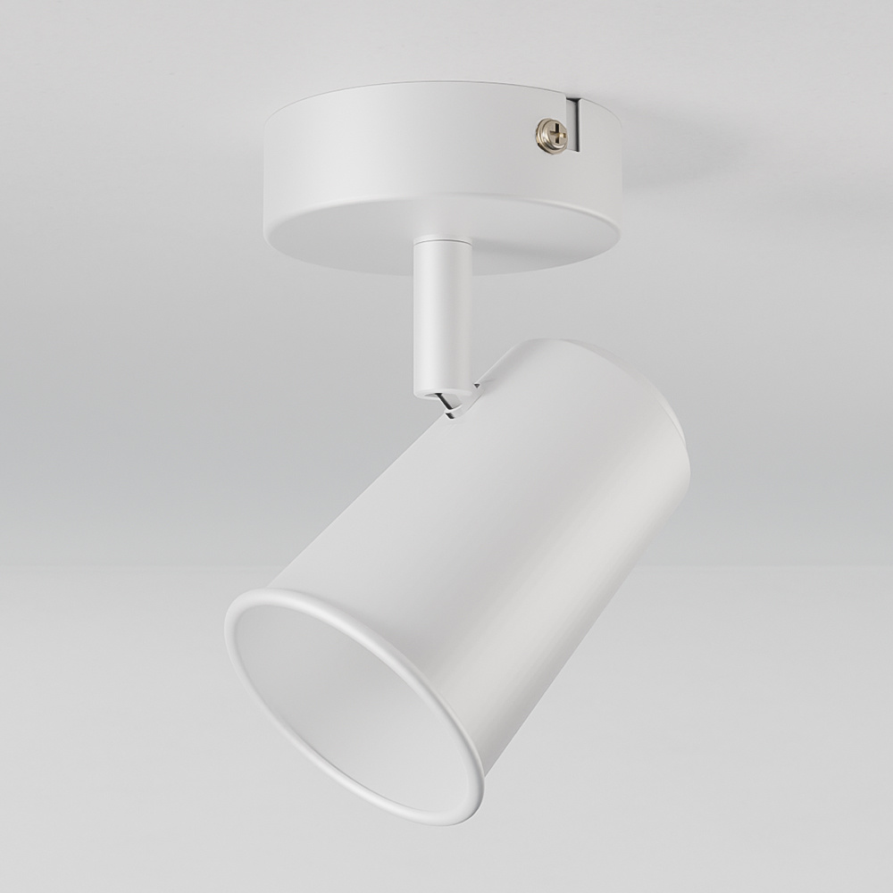 HOFTRONIC™ Riga LED Plafondspot Wit - Draaibaar en Dimbaar - GU10 Fitting - Opbouw spot voor woonkamer - LED Plafondlamp