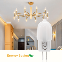 Set van 10 G4 LED lampen - 1.7 Watt - 160 Lumen - 3000K Warm wit licht - 12V Steeklamp - G4 LED Capsule