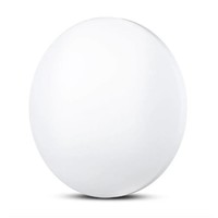 LED Plafondlamp/Plafonniere rond - 12W Lichtkleur instelbaar - 1200 Lumen - Ø23 cm - Diffuus licht - Wit met melkglas effect - IP20 Geschikt voor woonkamers, slaapkamers, kantoren en meer - 2 jaar garantie