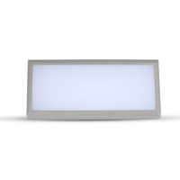 Moderne LED-Wand-Außenleuchte 12 Watt 1250lm 3000K Warmweiß IP65 Farbe Grau