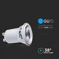 GU10 LED-Lampe 2 Watt 3000K Samsung Chip (ersetzt 25W)