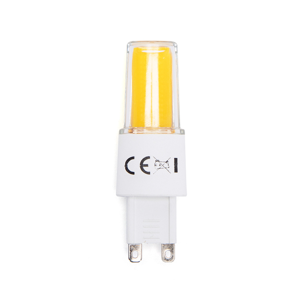 Aigostar G9 LED Lamp - 3.8 Watt - 470 Lumen - 3000K Warm wit - Flikkervrij - Steeklamp - LED Capsule