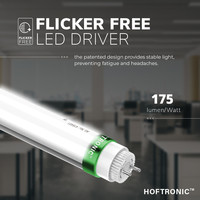 LED TL Buis 120 cm - T8 G13 - 4000K Neutraal wit licht - 18W 3150lm (175lm/W) - Flikkervrij - Vervangt 80W (80W/840) - Aluminium Tube