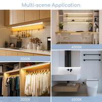 LED Unterbauleuchte 90 cm 6500K 16 Watt Verlinkbar 5 Jahre Garantie