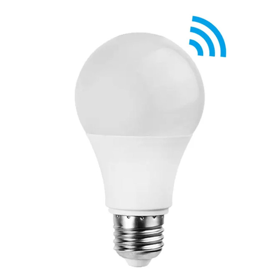 positie onderdak Bijproduct E27 LED lamp met schemerschakelaar - 6 Watt - 3000K warm wit