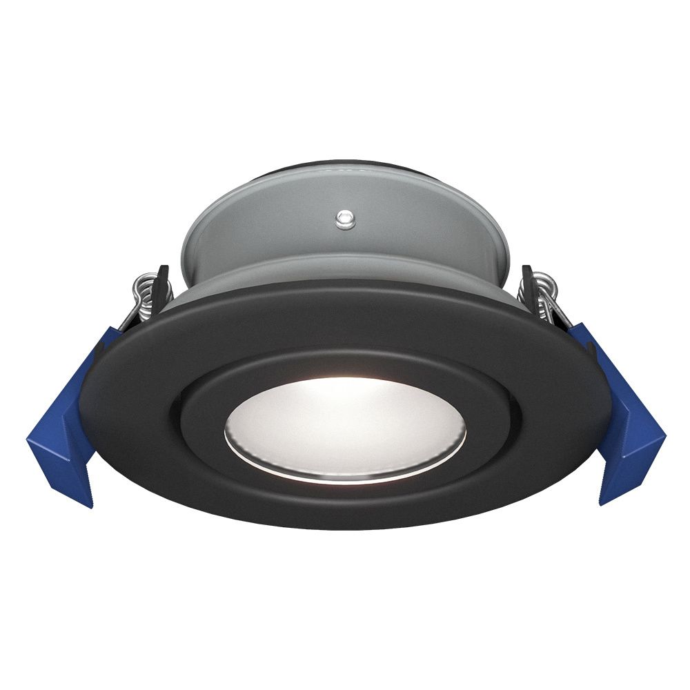 Lima LED-Einbaustrahler - Kippbar Schwarz GU10 - - - IP65 Fassung