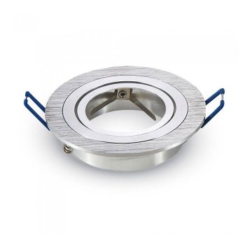 V TAC Chandler GU10 Armatuur IP20 Kantelbaar geborsteld aluminium