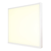 LED Paneel - 60x60 cm - 36 Watt - 4500lm (125lm/W) - 3000K - Incl. opbouwframe - Flikkervrij - 5 jaar garantie