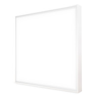 LED-Panel - Dimmbare - 60x60 cm - 36 Watt - 4500lm (125lm/W) - 4000K - Inkl. Aufputzrahmen - Flimmerfrei - 5 Jahre Garantie
