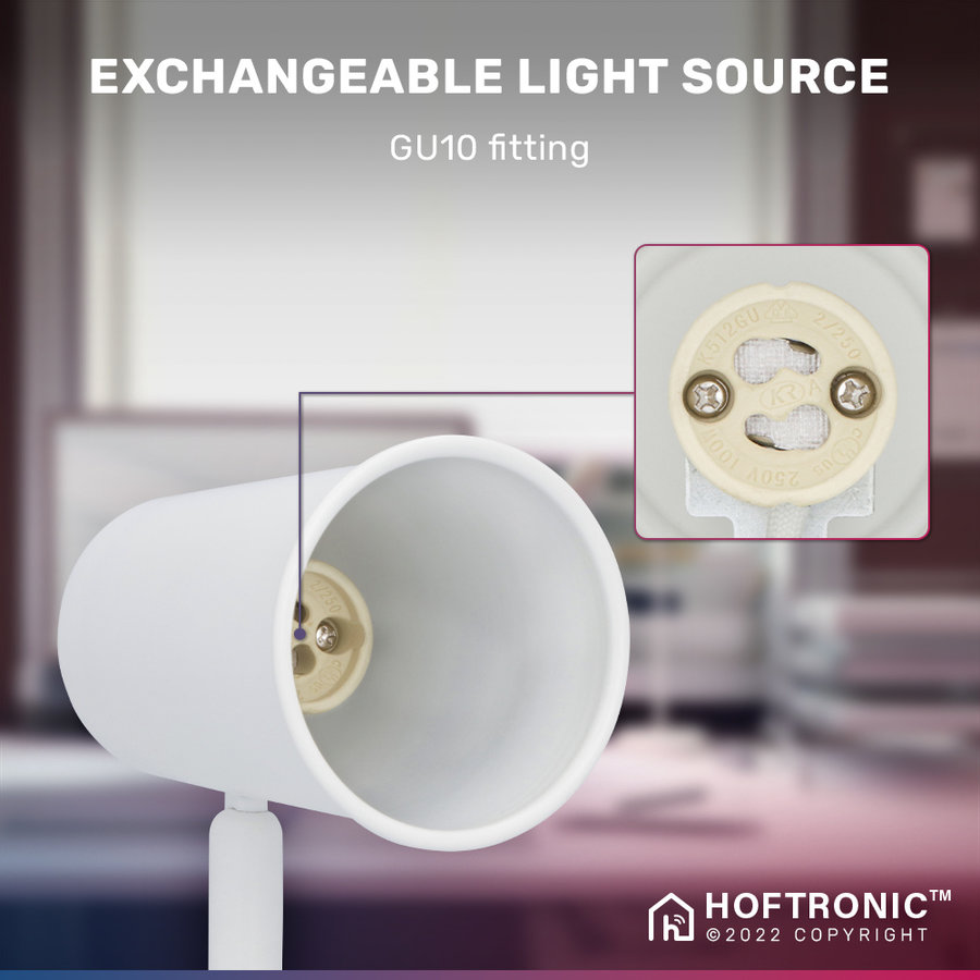 Riga LED table lamp Tilting Desk lamp Smart RGBWW White