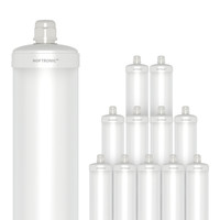 12er Set LED Feuchtraumleuchten 120 cm - IP65 Wasserdicht - 36 Watt - 4320 Lumen - 4000K Neutralweiß - Verknüpfbar - IK07 - Tri-Proof-Deckenleuchten