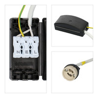 Set van 6 Pisa LED inbouwspots - Spot armatuur - GU10 fitting - IP65 waterdicht - LED inbouwspot badkamer en buiten - RVS