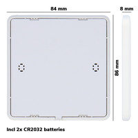 Set van 4 12V 3W - Mini LED Inbouwspot - RVS - Verzonken - Verandaverlichting - IP65 voor buiten - 2700K - Warm wit