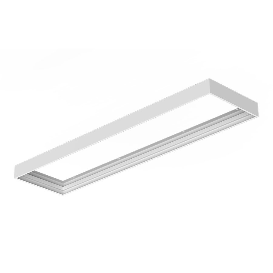 LED Panel Surface Mounted Frame 30x120 63mm White for standard driver