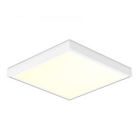 LED Paneel met Dali driver - Dimbaar - 62x62 cm - 36 Watt - 4320lm (120lm/W) - 3000K warm wit - Incl. opbouwframe - Flikkervrij - UGR22 - 5 jaar garantie
